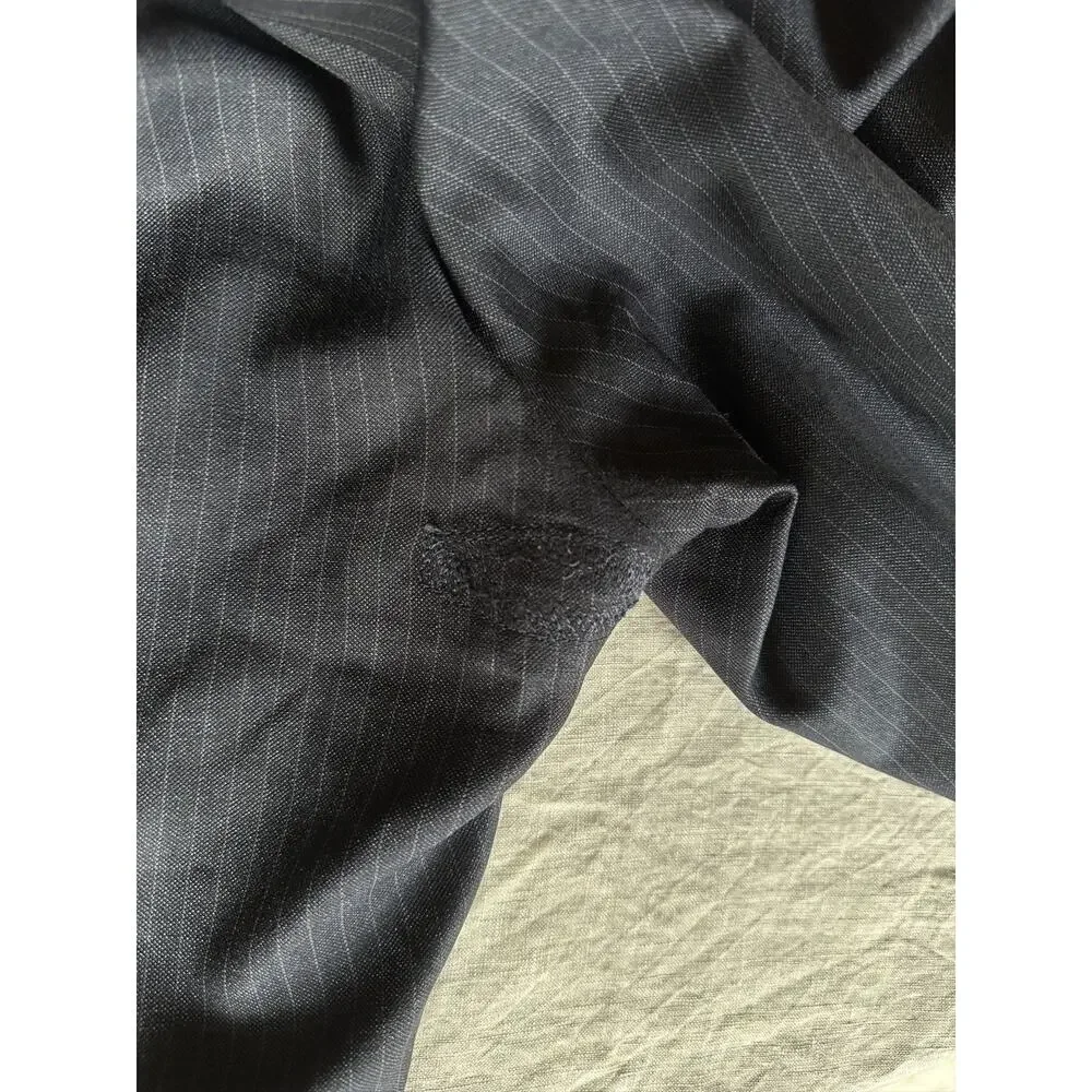 Prada Pinstriped Wool Trousers